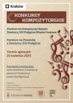 plakat promujący konkurs