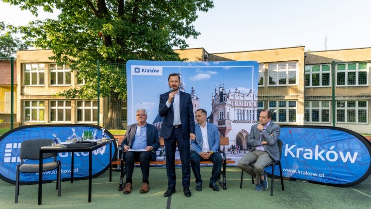 Zdjęcia pokazujące aktywności prezydenta