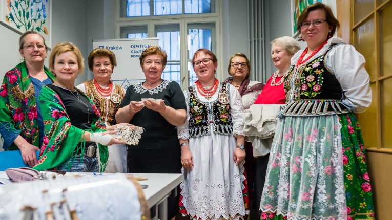 Warsztaty koronki klockowej