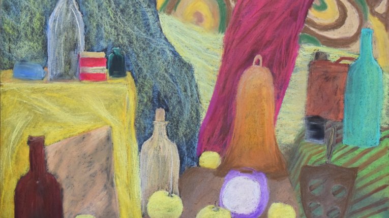 Aleksandra Zwolan - rysunek pastelami suchymi