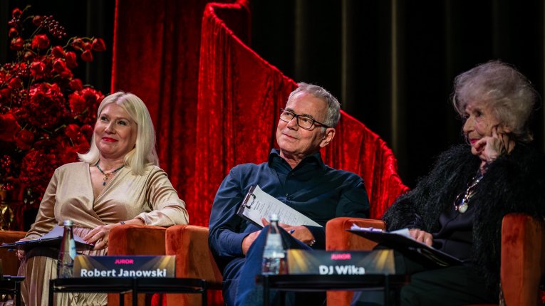 Jury w trakcie oglądania występów